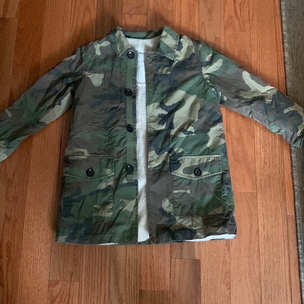 Zara SRPLS Army Fatigue Trench